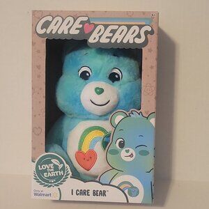 Care Bears 14 Inch I Care Bear Love the Earth Plush 2022 New IN BOX